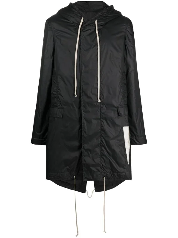 Fishtail Hooded Raincoat