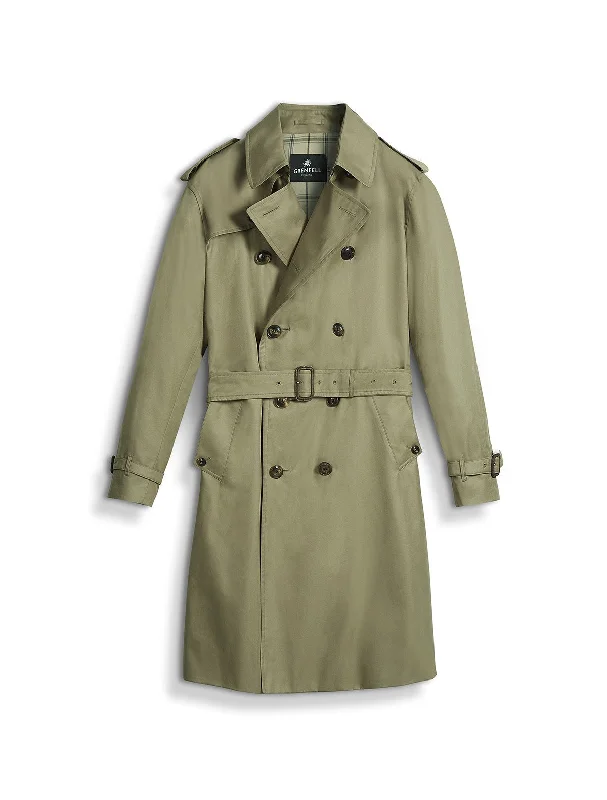 London Trench Coat Grenfell Cloth Beige