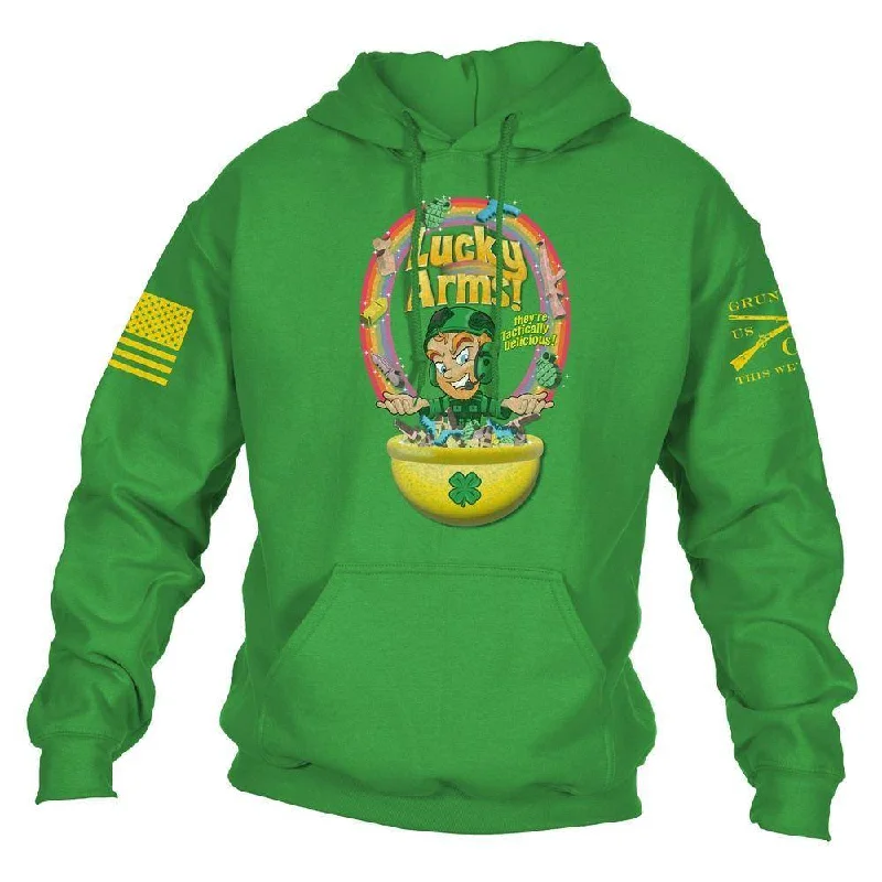 Lucky Arms Hoodie - Irish Green