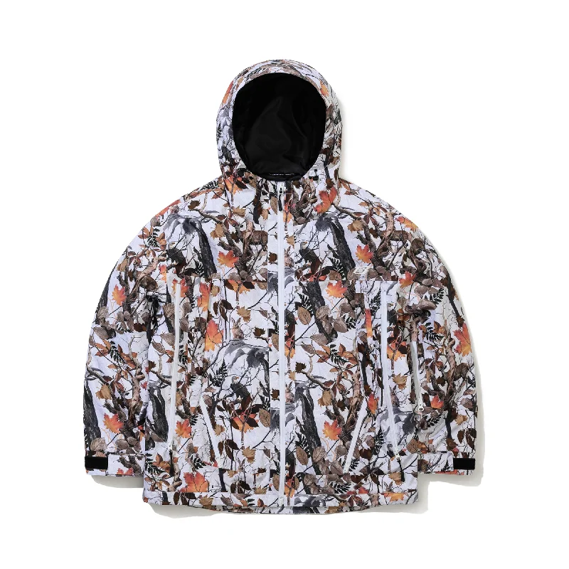 SPECIAL HOODED SEAM SEALING JACKET REALTREE WHITE